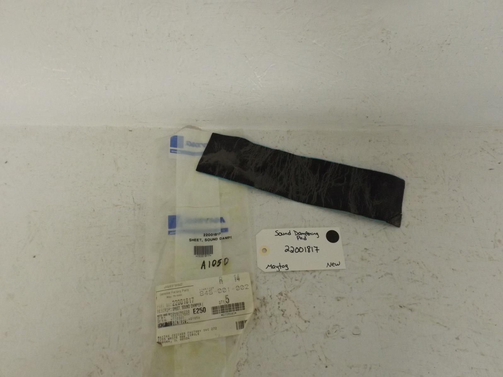 Maytag Washer 22001817 Sound Dampening Pad New Maytag Washer 22001817 Sound Dampening Pad New